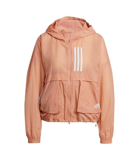 Womens/ladies Mother Windbreaker Ambient Grey Adidas