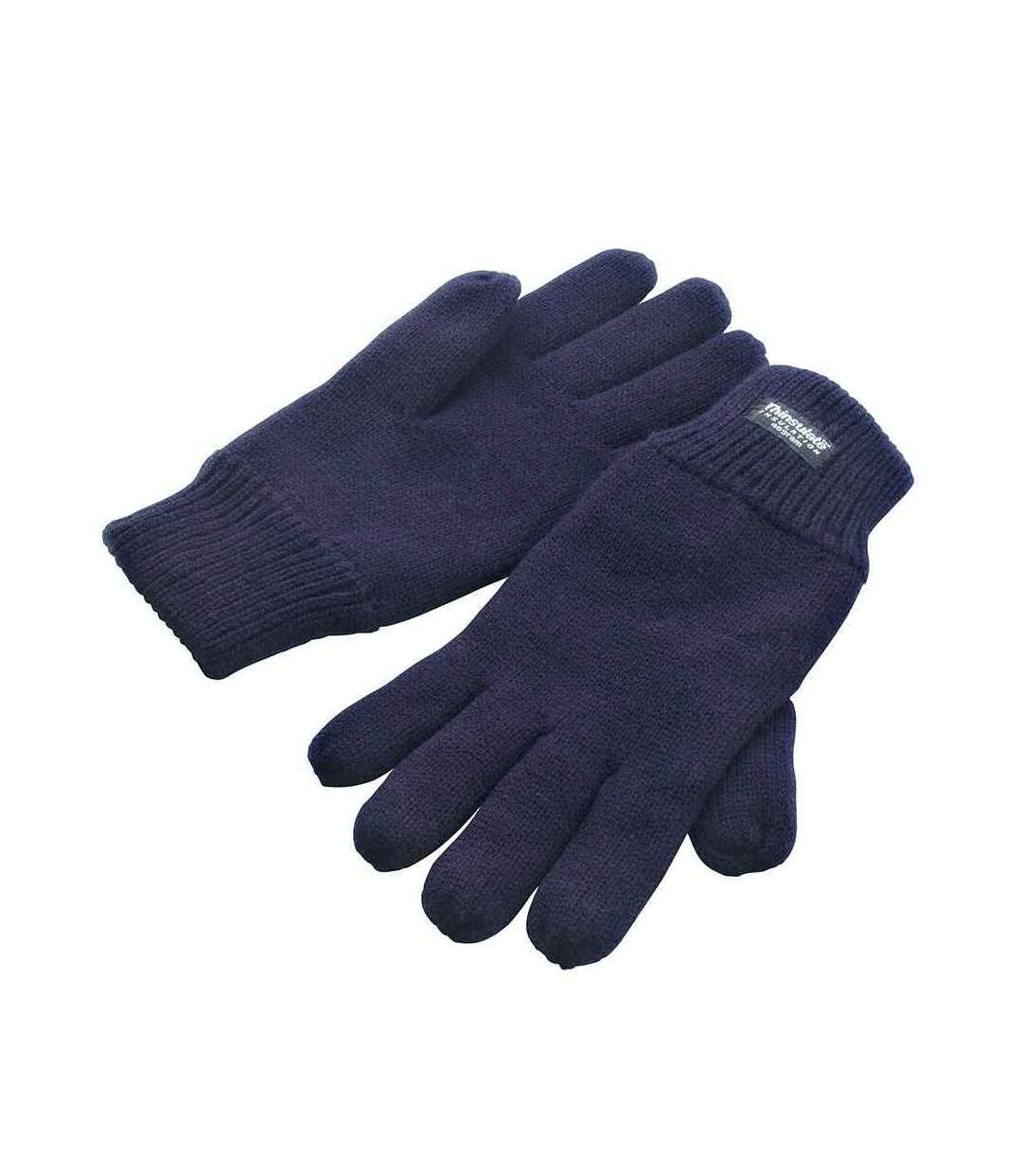 Unisex adult thinsulate gloves navy Result Winter Essentials-1