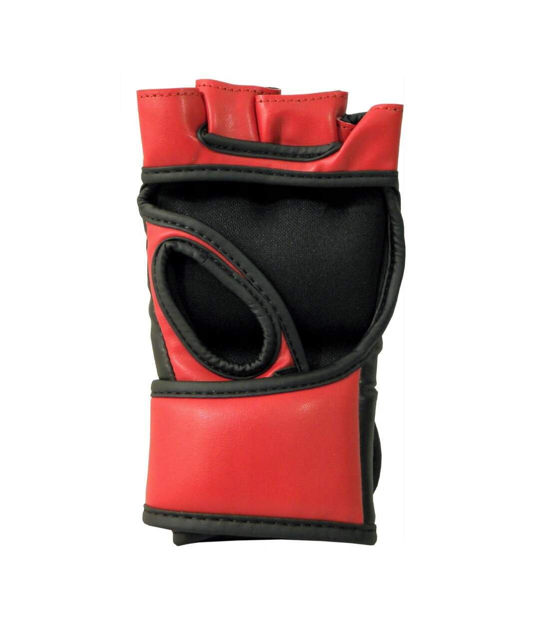 Gants D´entraînement De Boxe Mma Noir Rouge Masters-2