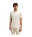 Mens Taut Minimalist Logo T-shirt Off White Boss-1