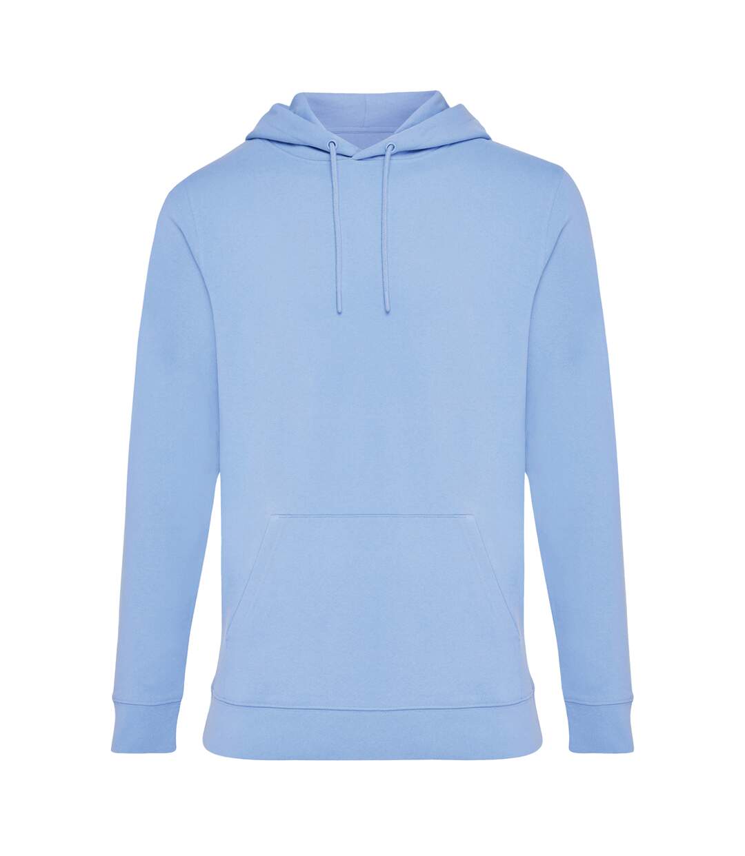 Unisex adult jasper recycled cotton hoodie sky blue Iqoniq-1