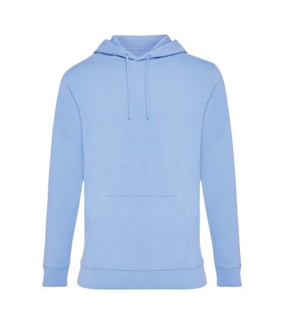 Unisex adult jasper recycled cotton hoodie sky blue Iqoniq