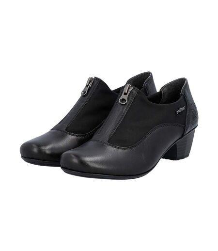 Mocassin Cuir à Talon Rieker