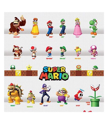 Super Mario - Poster (Multicolore) (Taille unique) - UTTA4261