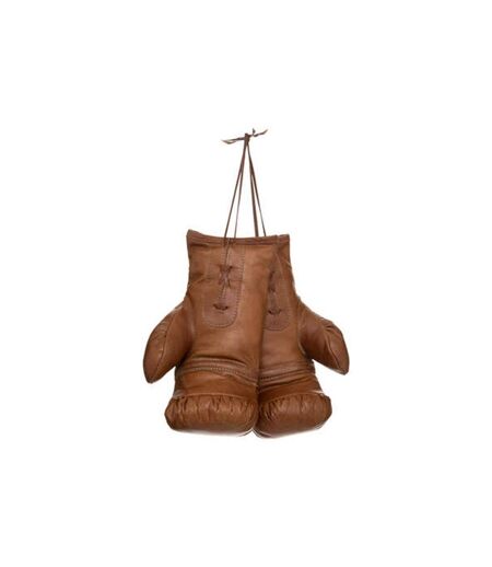 Gants de Boxe en Cuir Loft 25cm Marron Caramel