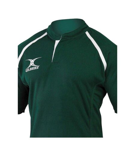 Haut De Rugby Manches Courtes Homme Bordeaux Foncé Gilbert