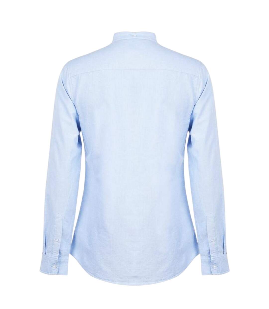Mens Basic Oxford Cotton Button-down Shirt Blue Firetrap-3