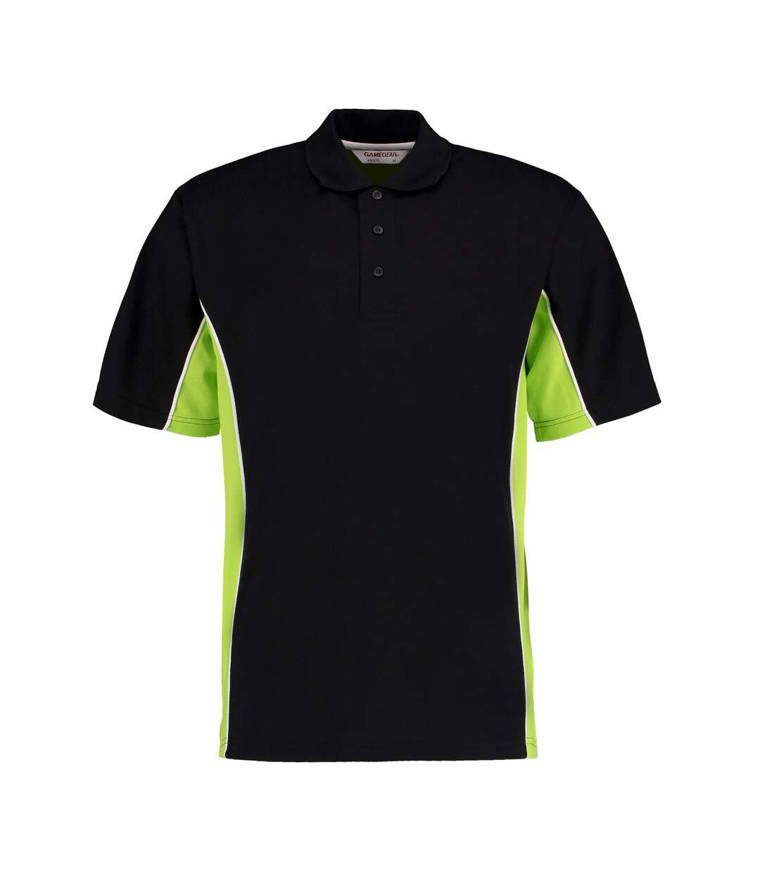 Polo track homme noir / vert clair / blanc GAMEGEAR GAMEGEAR