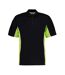 GAMEGEAR Mens Track Classic Polo Shirt (Black/Lime/White) - UTRW9897