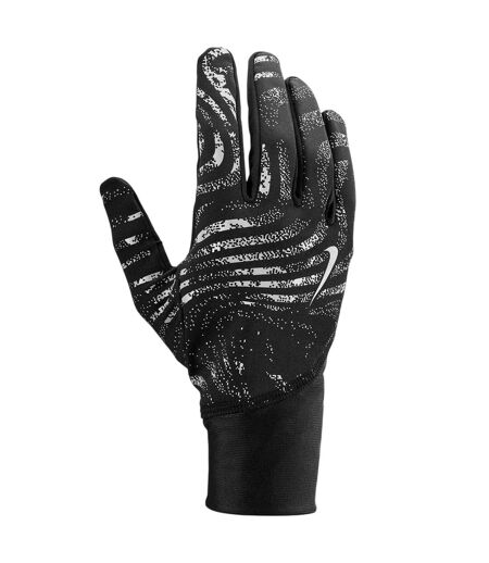 Womens/ladies Pacer Midweight Running Gloves M Black Nike