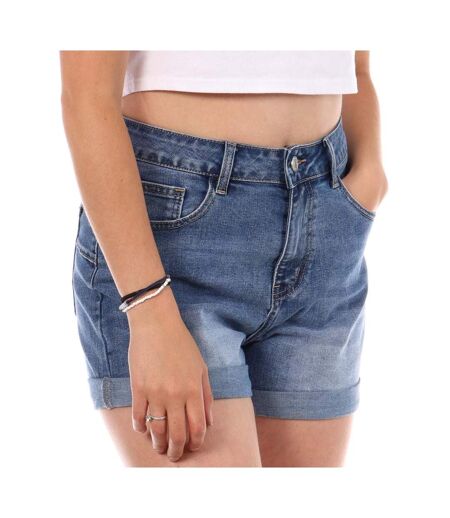 Short en jean bleu femme monday premium lw526 - l