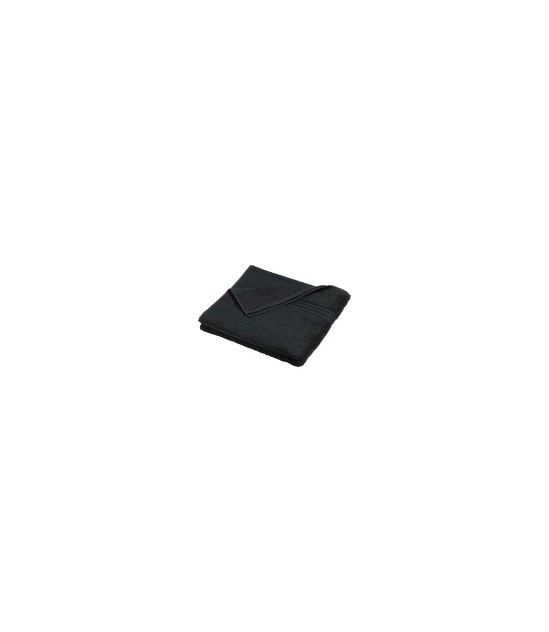 Serviette de bain - éponge - MB422 - noir-1