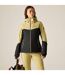 Blouson De Ski À Capuche Et Ourlets Ajustables Flurry Femme Beige Noir Dare 2B-1