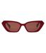 Lunettes De Soleil Motif/style Œil De Chat Femme Taille Unique Rouge AllSaints-1