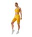 Short Entraînement Fnk Femme Jaune 4F-1
