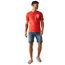 T-shirt cline cool summer homme rouge coquelicot Regatta-3