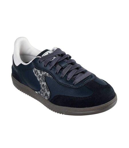 Baskets Motif/style Imprimé Léopard Femme Noir Skechers