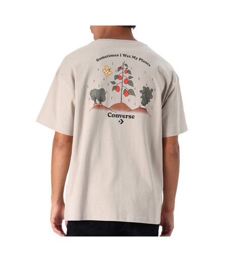 T-Shirt beige homme converse high summer