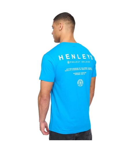 Pack of 5  Mens henstack t-shirt  multicoloured Henleys