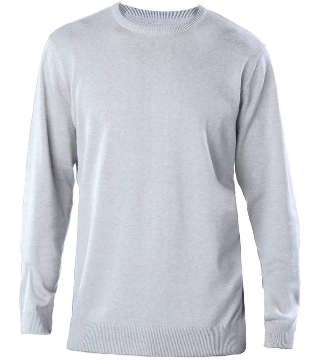 Pull col rond homme - K967 - gris
