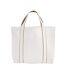Tote Bag Motif/style Moyen Courtside Taille Unique Blanc Doux Caramel Westford Mill-2