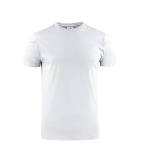 T-shirt Homme Blanc Printer