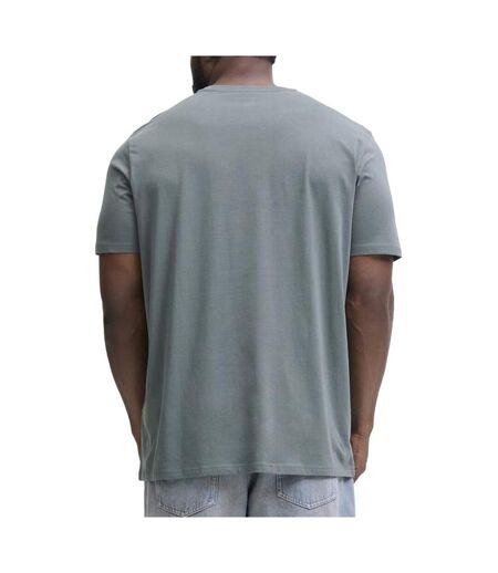 T-Shirt gris homme jack & jones logo oneck 2