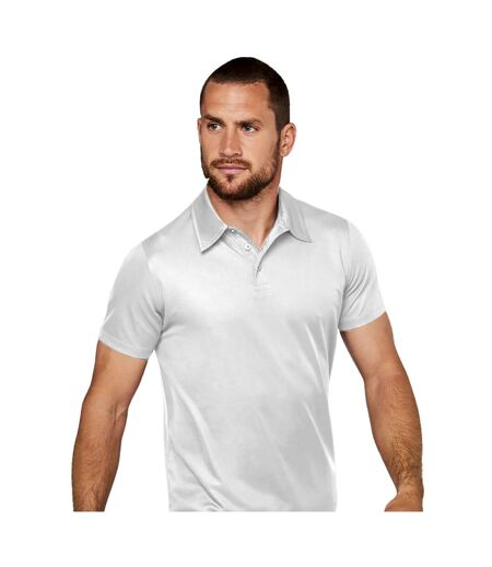 Kariban Proact Mens Short Sleeve Performance Polo Shirt (White) - UTRW4246