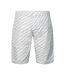 Short De Bain Motif Logo Répété Homme Blanc Philipp Plein-2