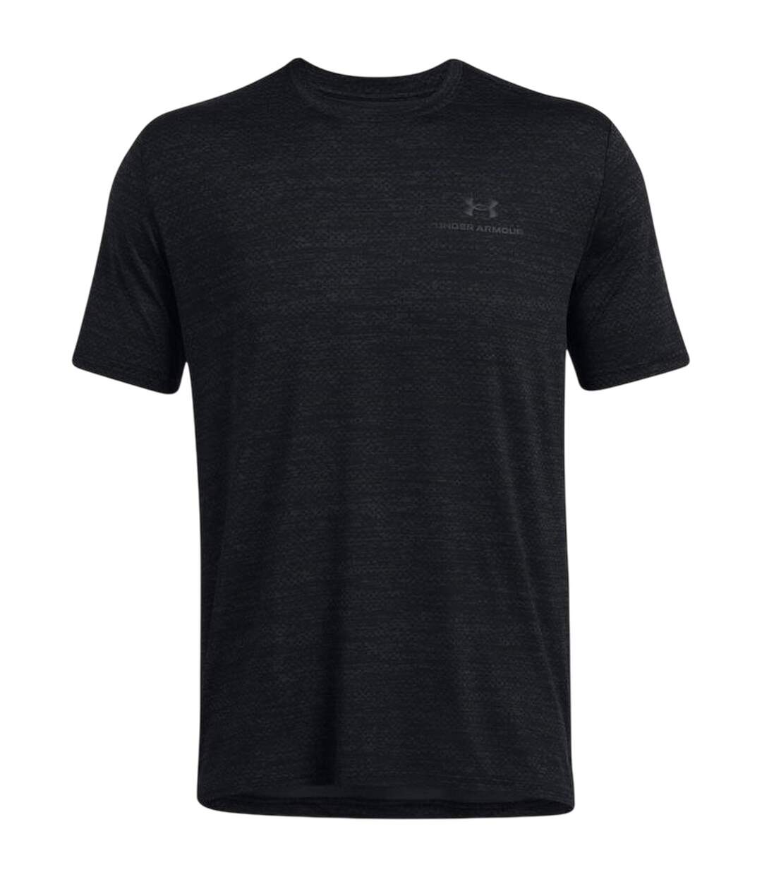 Mens Vanish Crew Neck T-shirt Black Under Armour-1