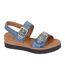 Sandales milia femme bleu Cipriata-1