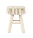 Tabouret Bohème - Hauteur 40 cm - Beige