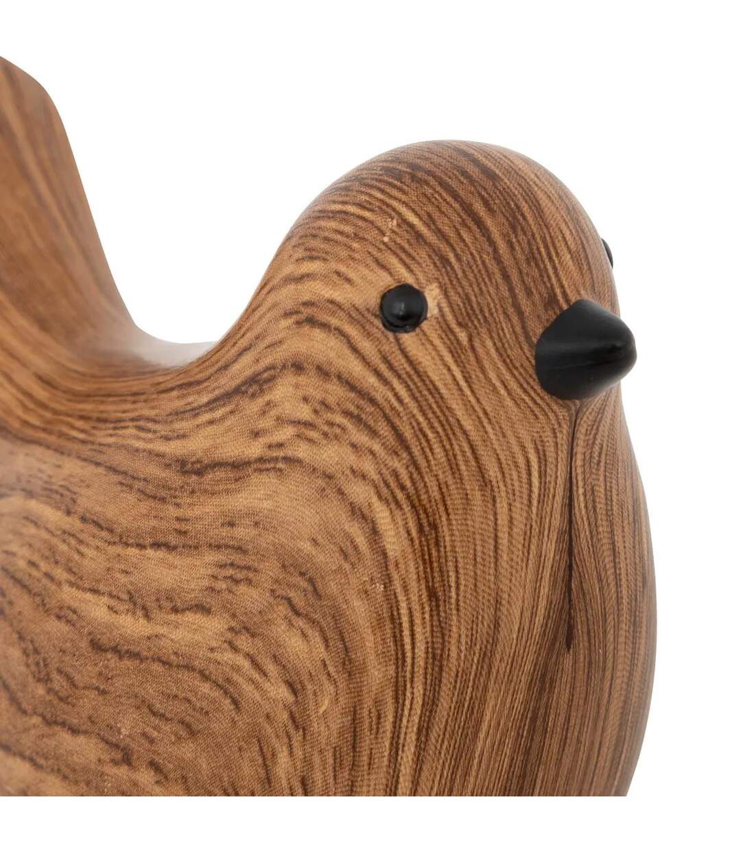 Lot de 2 Oiseaux en Dolomite Family Corner 14cm Marron-5
