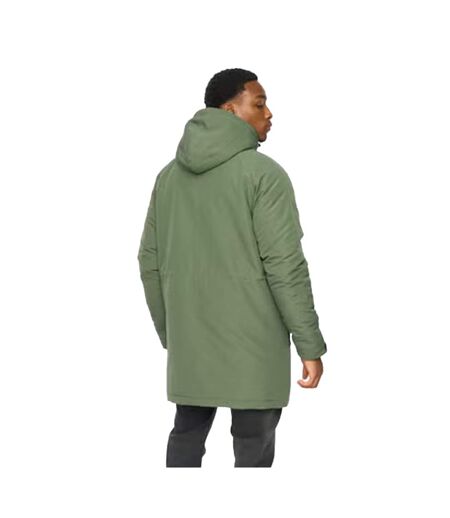 Mens Copfords Parka Dark Olive Duck And Cover