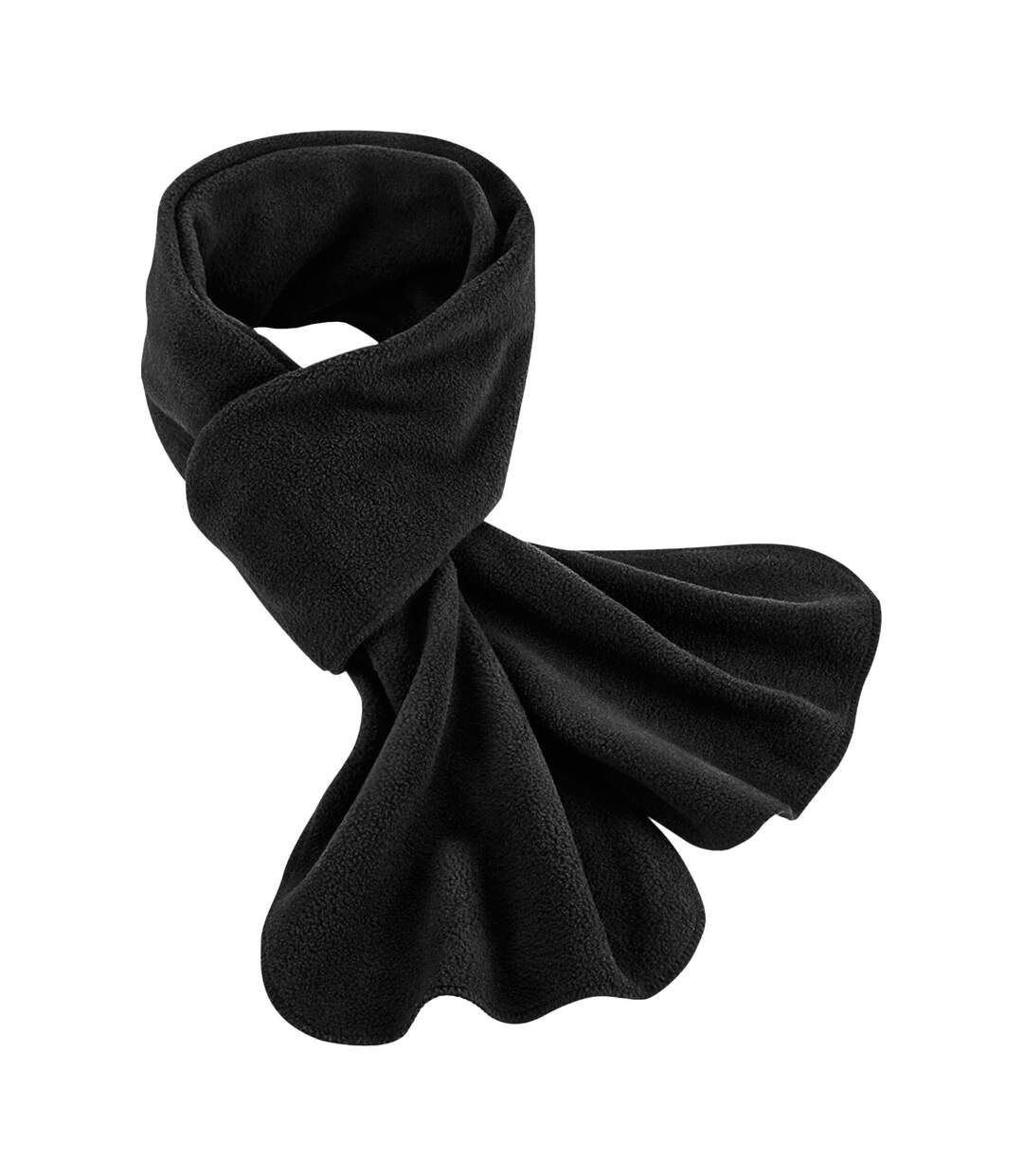 Écharpe D'hiver En Polaire Recyclée Taille Unique Noir Beechfield-2