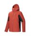 Mens Birchdale Ii Waterproof Jacket Burnt Henna Black Regatta-4