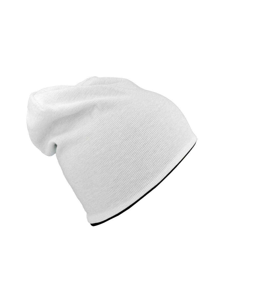 Bonnet réversible en jersey extreme mixte blanc / noir Atlantis-2