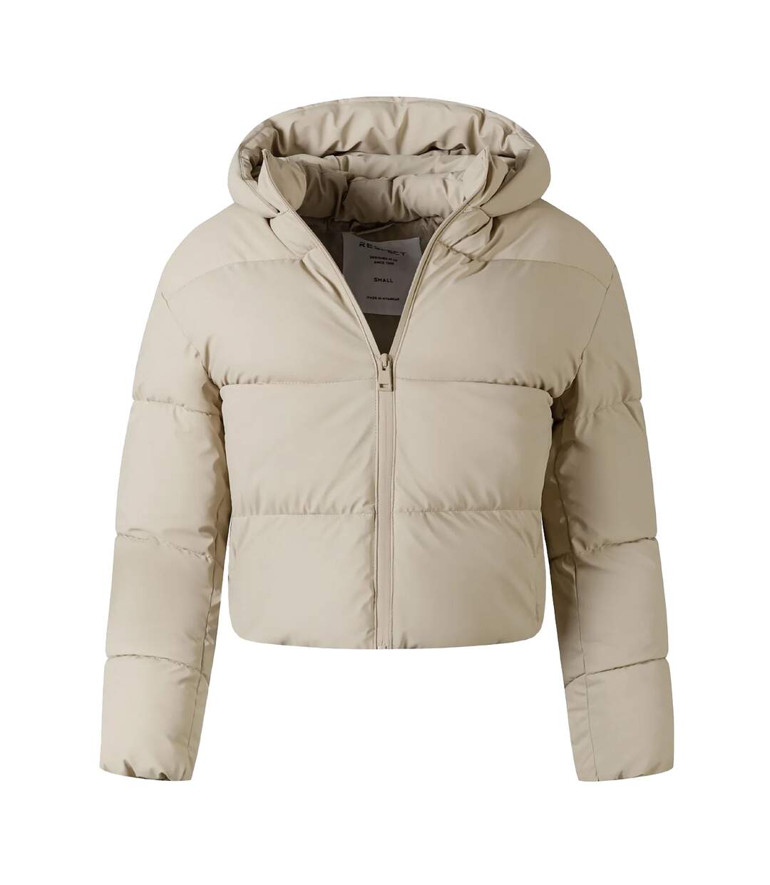 Doudoune Matelassée Motif/style Matelassé Femme Beige Minoti-4