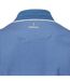 Mens ferris polo shirt dusky blue/white Farah-4