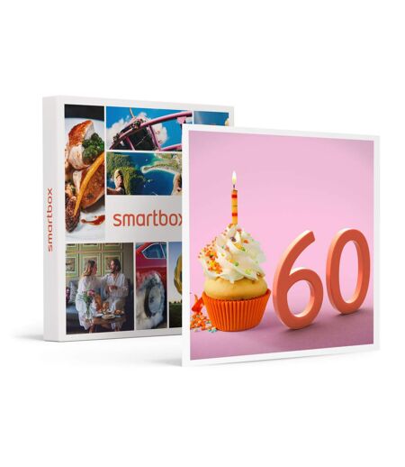 Joyeux anniversaire ! Pour femme 60 ans - SMARTBOX - Coffret Cadeau Multi-thèmes