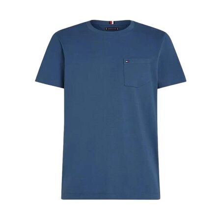 T-shirt Bleu Homme Tommy Hilfiger Pocket - L