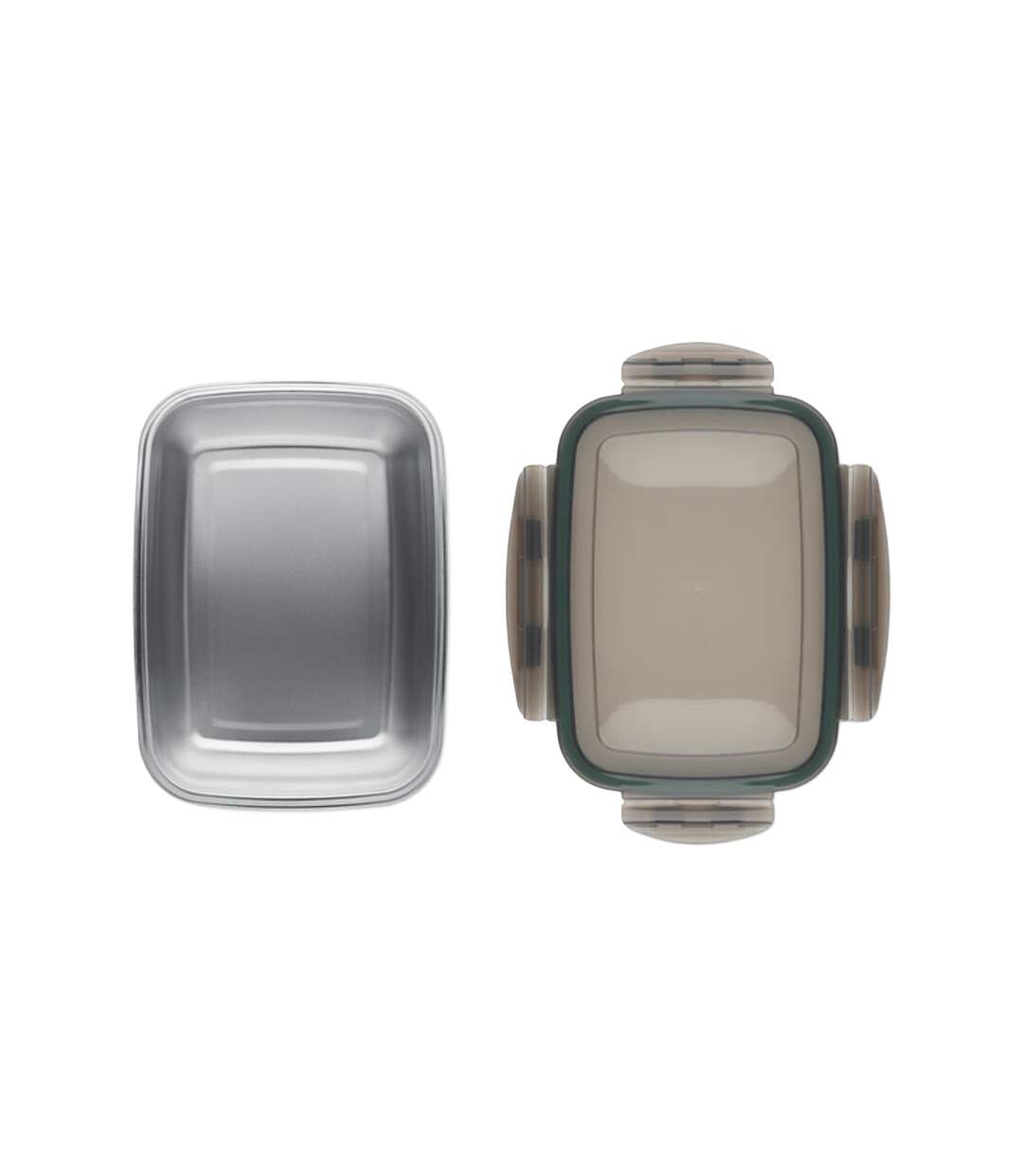 Lox 850ml lunch box one size transparent grey MidOcean-2