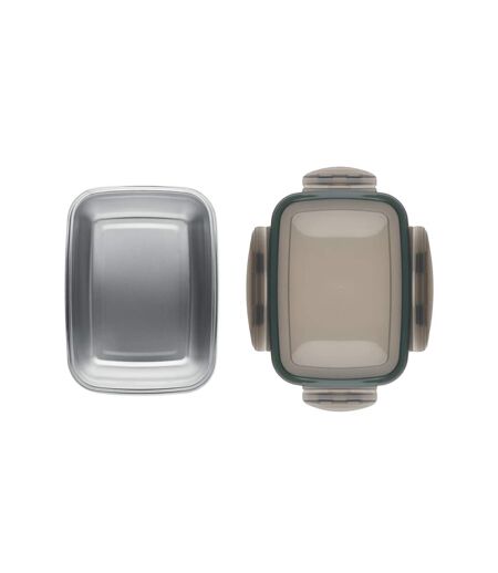 Lox 850ml lunch box one size transparent grey MidOcean