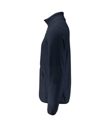 Mens Speedway Fleece Jacket Dark Navy Printer