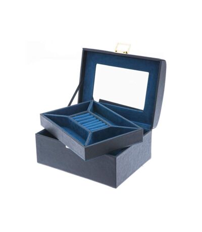 Davidts - Coffret à bijoux Flower - noir/bleu - 8771