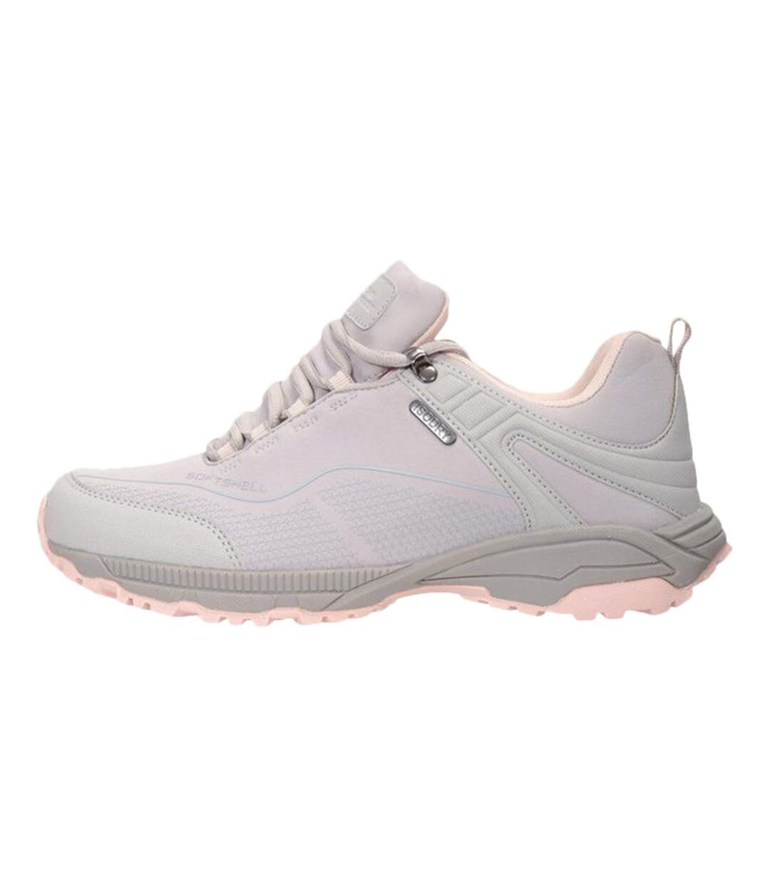 Womens/ladies Collie Waterproof Walking Shoes Beige Mountain Warehouse-3