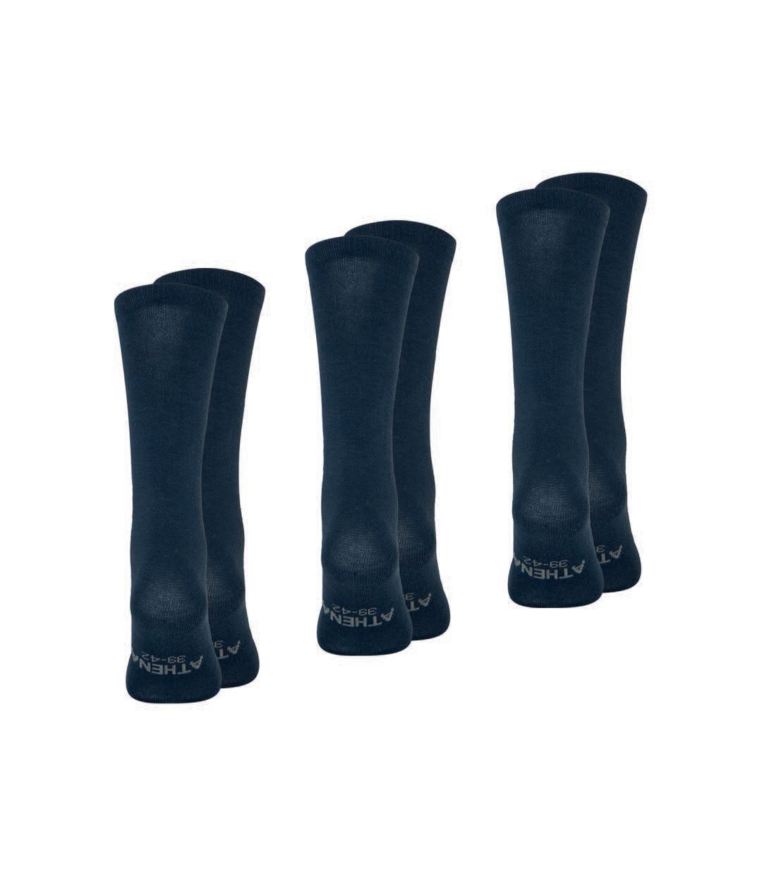Lot de 3 paires de chaussettes mi-hautes homme My Petit Prix Athena-3