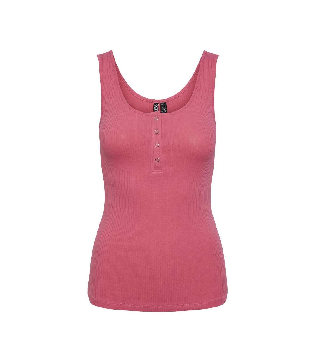 Débardeur Rose Femme Pieces Ckitte - S-1