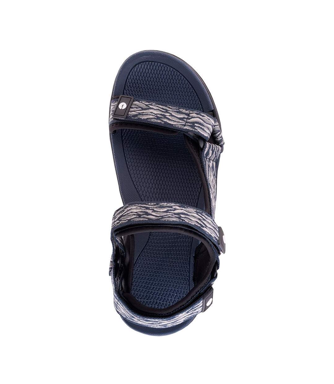 Mens Hanar Sandals Navy Blazer Black Hi-Tec-3