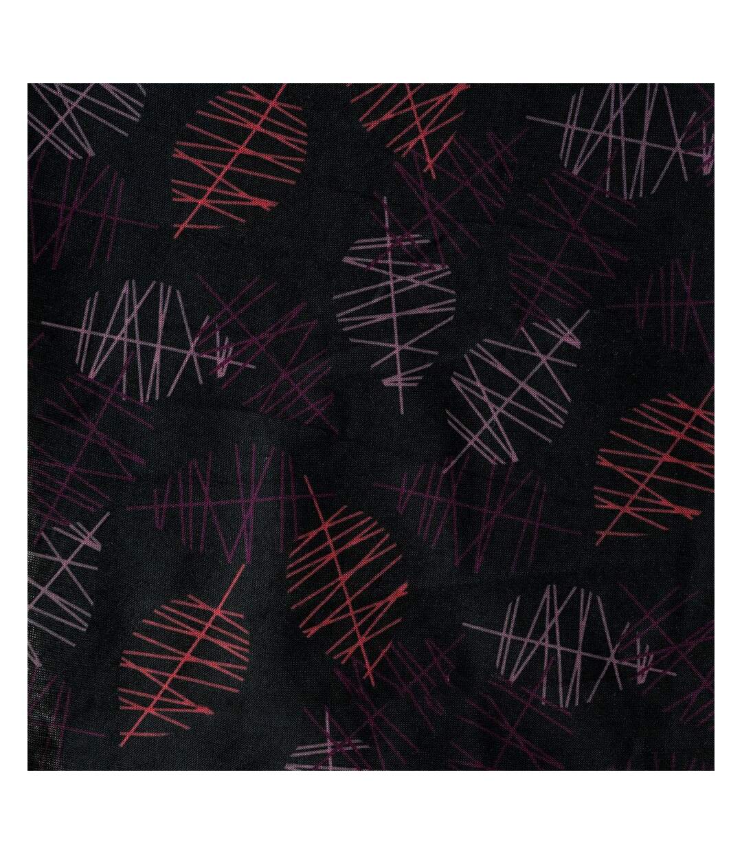 Cache-cou Motif/style Feuilles Adulte Taille Unique Noir Hi-Tec-2